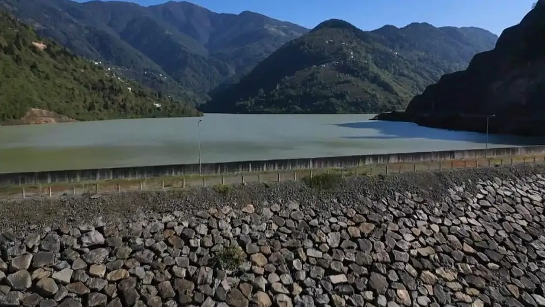 Atasu Barajı'nda sevindirici haber! Trabzon'a 7 ay yetecek su hazır