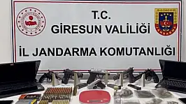 Giresun merkezli geniş kapsamlı uyuşturucu operasyonu düzenlendi