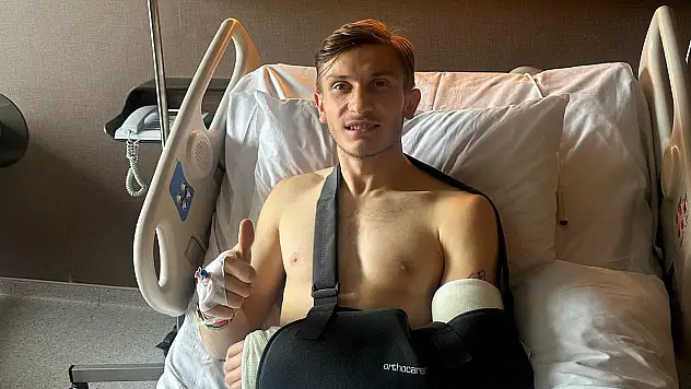 Trabzonspor'dan Serkan Asan'a geçmiş olsun mesajı