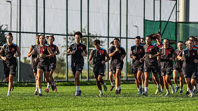 Trabzonspor Petrol Ofisi kadın futbol takımı, ALG Spor'a karşı 3 puan peşinde!