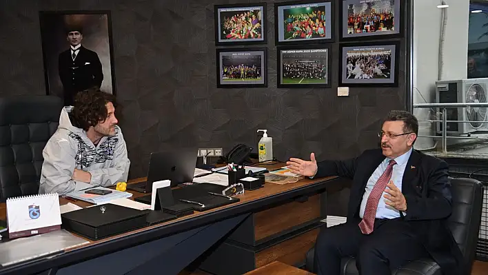 Ahmet Metin Genç'ten Fatih Tekke'ye hayırlı olsun ziyareti