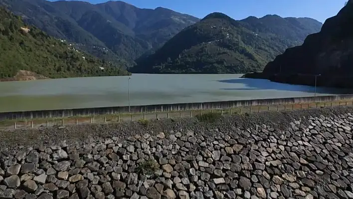 Atasu Barajı'nda sevindirici haber! Trabzon'a 7 ay yetecek su hazır