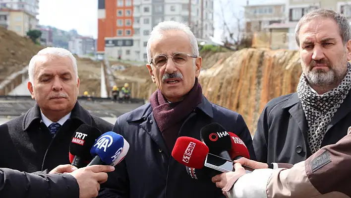 Bakan Uraloğlu: Akçaabat en yoğun geçişlerimizden bir tanesi