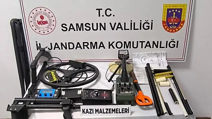 Jandarmadan define operasyonu: 11 gözaltı