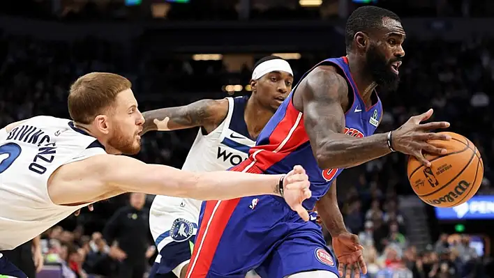 NBA'de Minnesota-Detroit maçında kavga: 5 oyuncu ve 2 antrenör diskalifiye edildi!