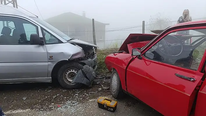 Ordu Ünye'de kaza: 3 ağır yaralı
