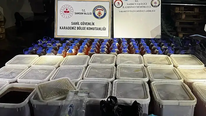 Samsun'da kaçakçılık operasyonu: Soruşturma devam ediyor