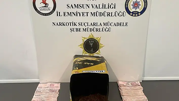 Samsun'da uyuşturucu operasyonu: 650 gram bonzai ve 41 Bin TL ele geçirildi!