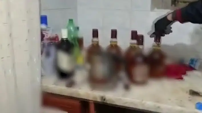 Trabzon'da kaçak alkol operasyonu