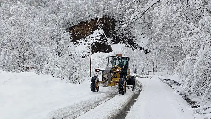 Trabzon'da kar hayatı olumsuz etkiledi: 124 mahallenin yolu kapandı