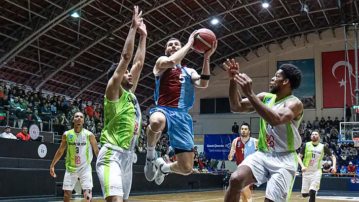 Trabzonspor Basketbol takımı, Balıkesir Büyükşehir Belediye'yi 97-85 yenerek önemli bir galibiyet aldı