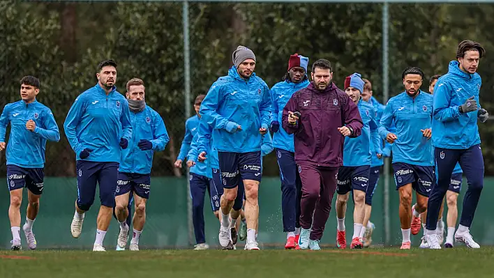 Trabzonspor, Göztepe mesaisini sıkı tempoyla sürdürüyor