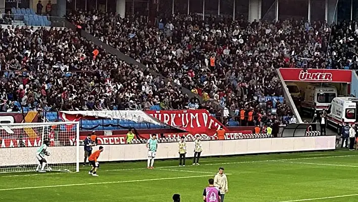 Trabzonspor'un tarihi zaferine pankart gerilimi damga vurdu!
