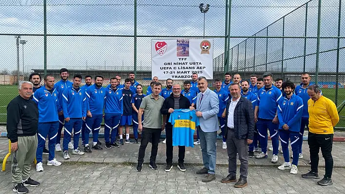 TÜFAD Trabzon Şubesi'nden 'Usta' jesti