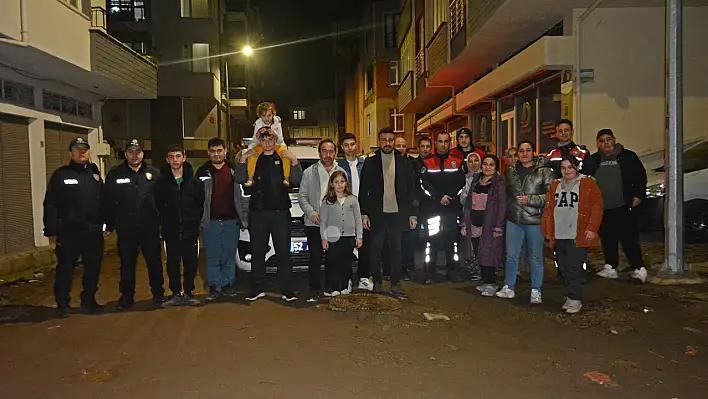 Ünye'de sürpriz ihbar!