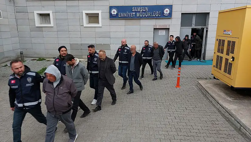 Samsun merkezli Change operasyonunda 50 şüpheli gözaltına alındı!